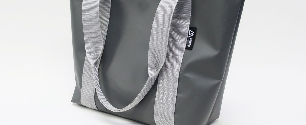 Grey Waterproof Tote Bag - Montrose Bag Company