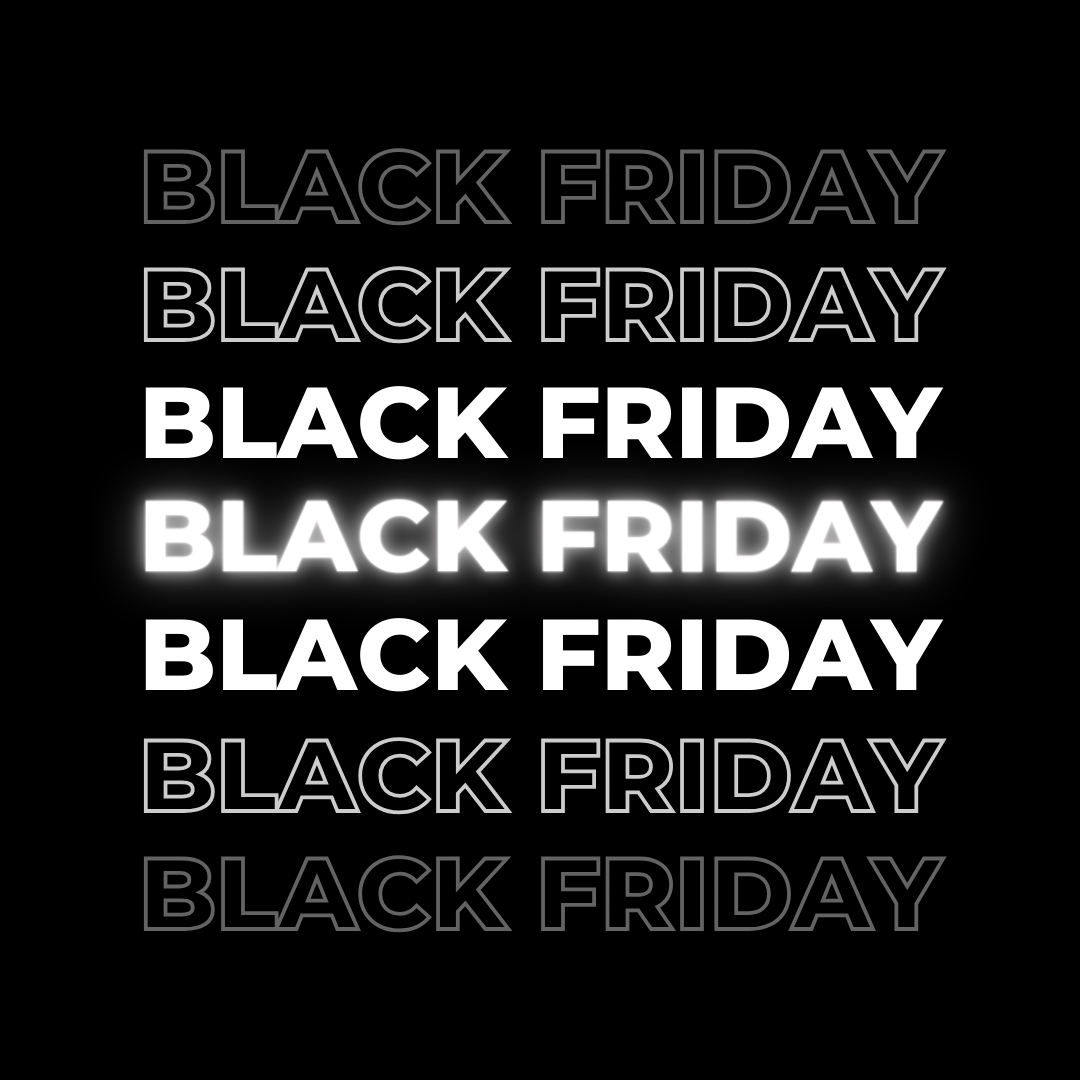 White Celebrate Black Friday Instagram Post